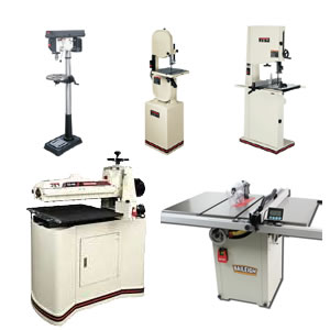 Woodshop machines store